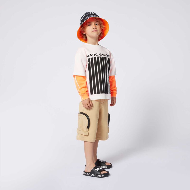 MARC JACOBS Mid-Length Bermuda Shorts 3-10Y image number 2